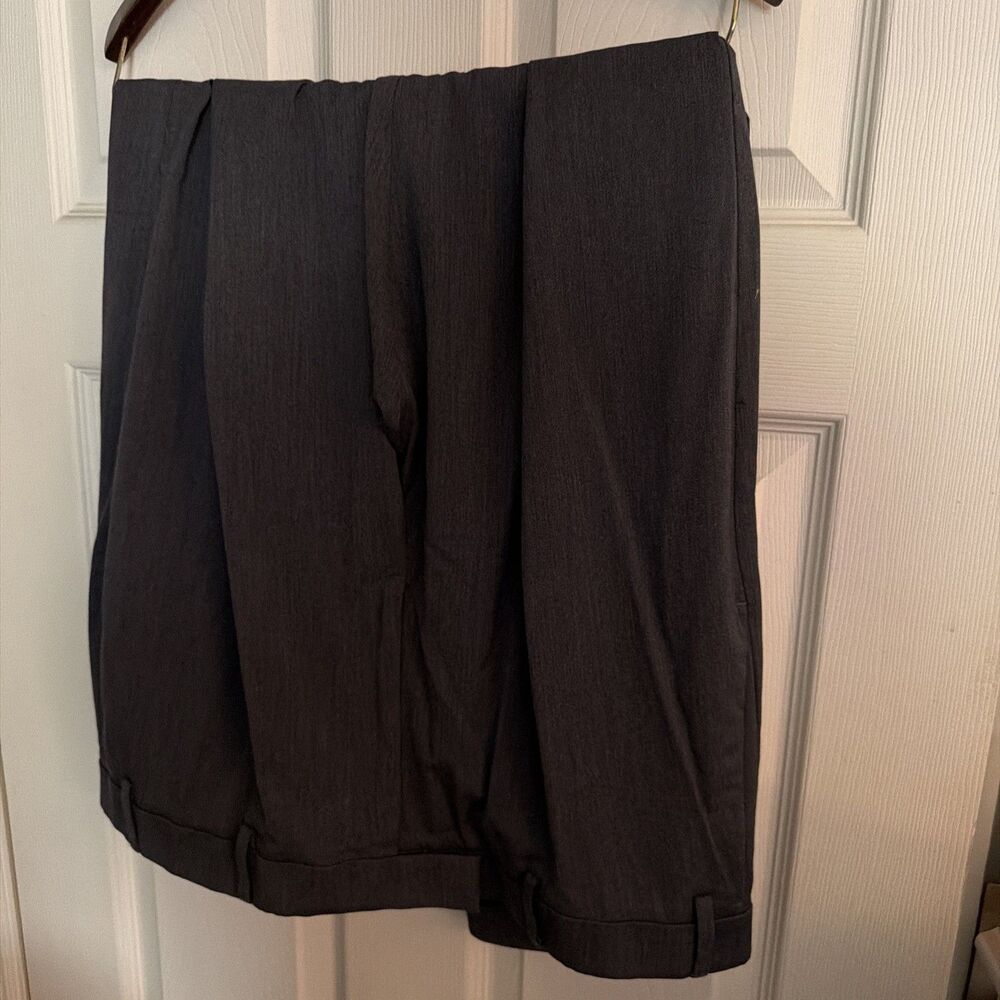 Savane Gray Dress Pants 40x30 Business Casual Mens Gray